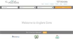Desktop Screenshot of anglerscove.com